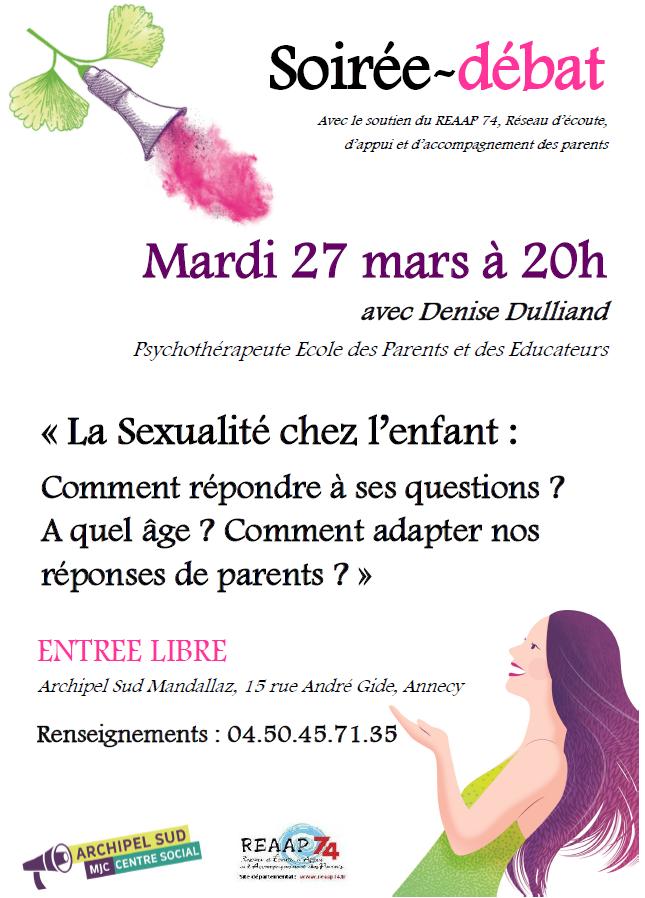 2018 03 27 CD La sexualité chez lenfant