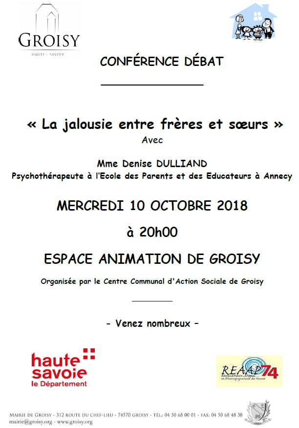 2018 10 10 La jalousie entre frères et soeurs