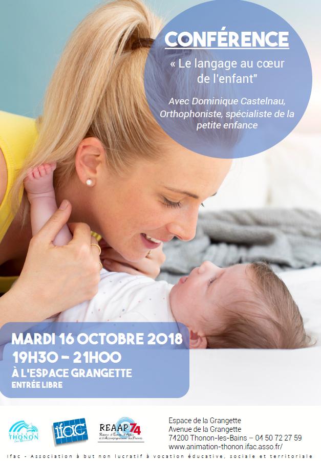 2018 10 16 CD Le langage au coeur de lenfant
