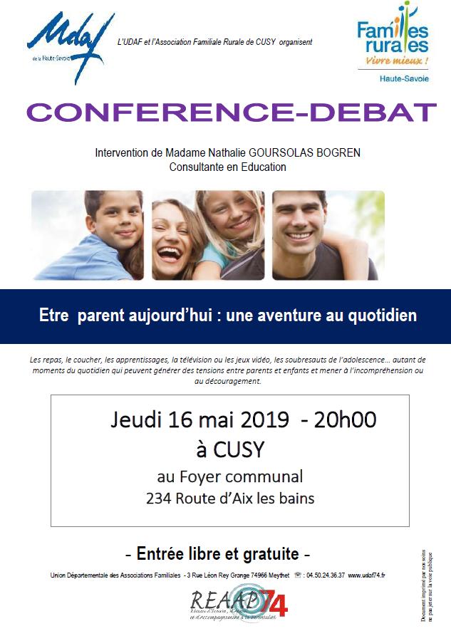 2019 05 16 Etre parent aujourdhui