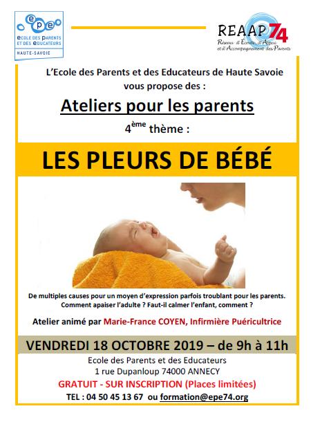 2019 10 18 Les pleurs de bébé