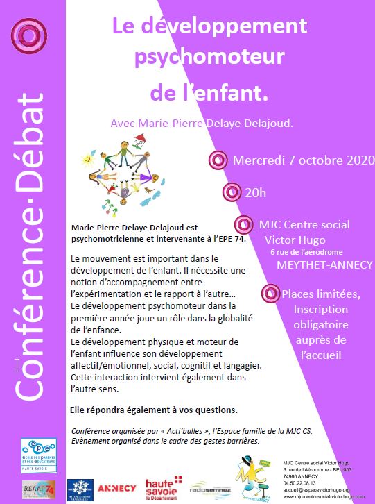 2020 09 14 Le développement psychomopteur
