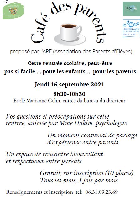 2021 09 16 Café des parents