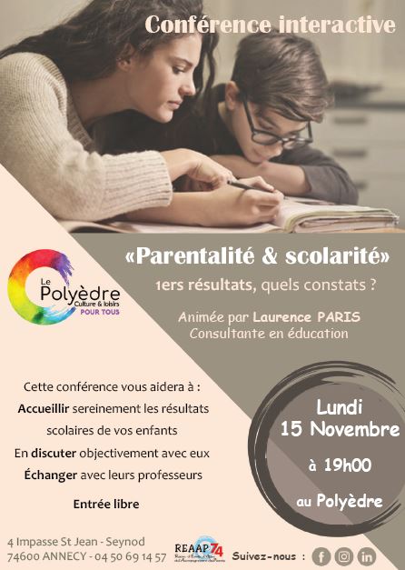 2021 11 15 Parentalité et scolarité