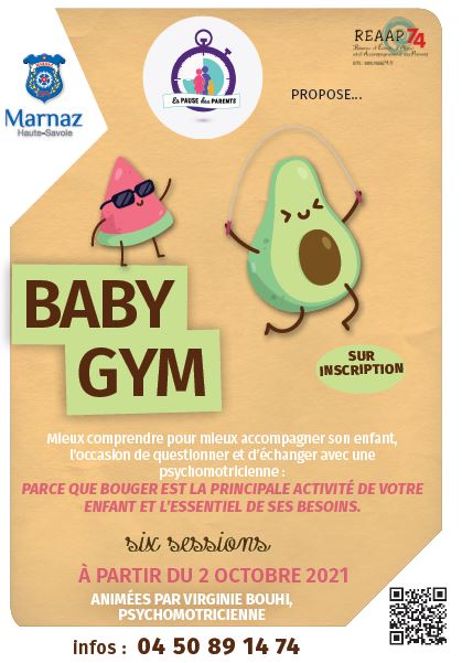 2021 Ateliers Baby Gym