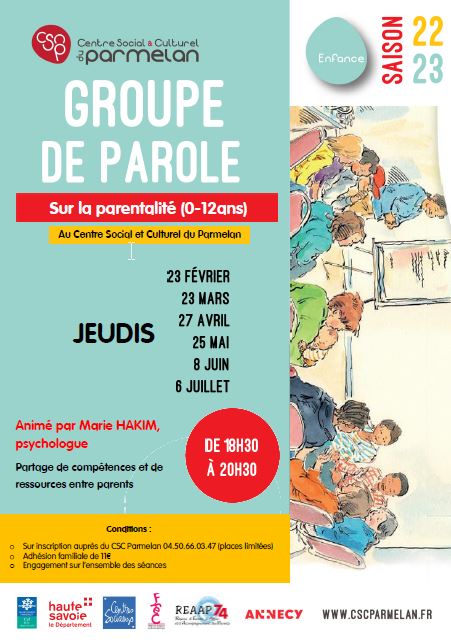2023 Groupes de parole Parentalité