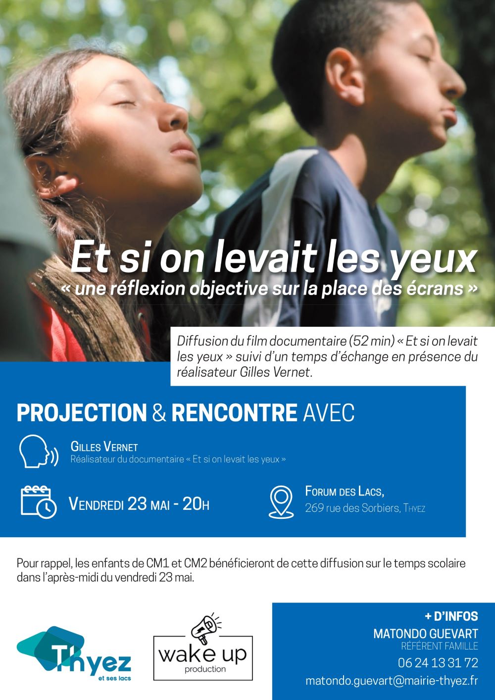 Affiche A3 projection film Rencontre page 0001