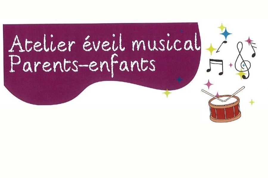 visuel éveil musical tambour notes