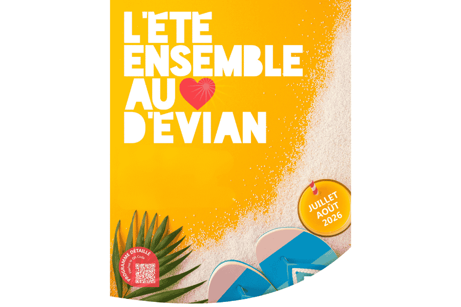 visuel ete ensemble tongs plante verte