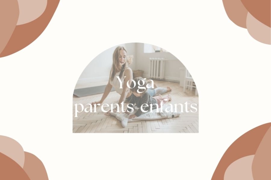 affiche yoga maman enfant