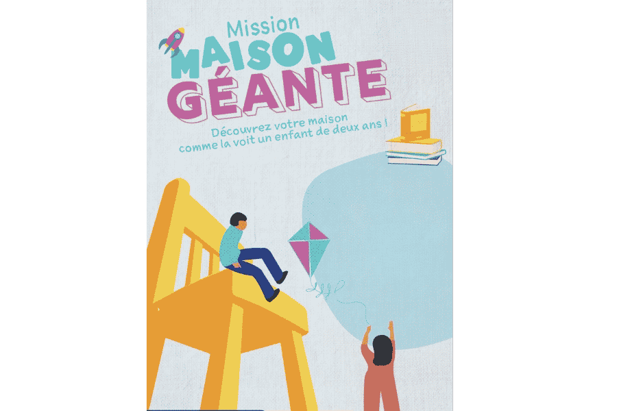 chaise geante enfant petit