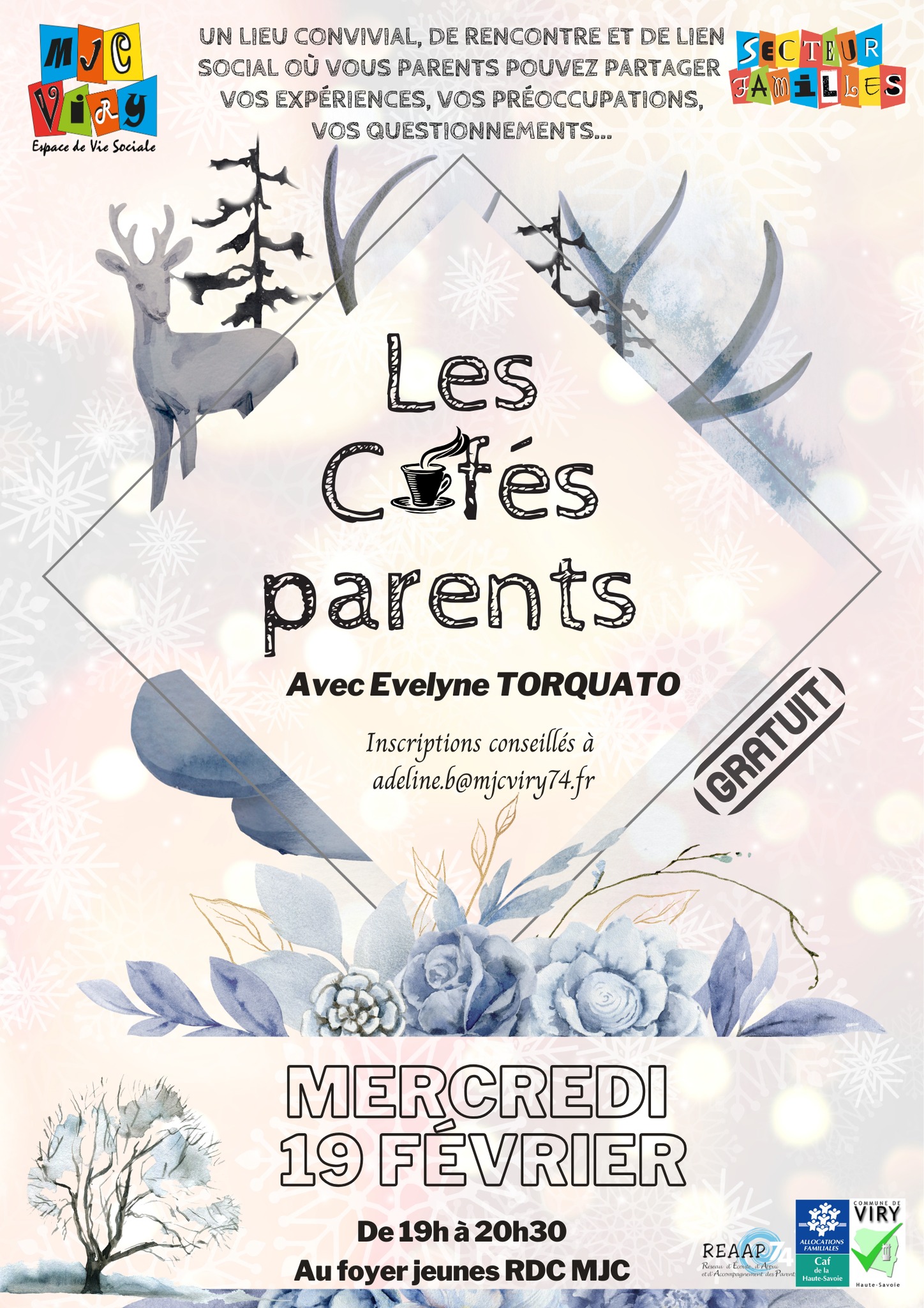 Cafés des parents MJC Viry 17.02.25