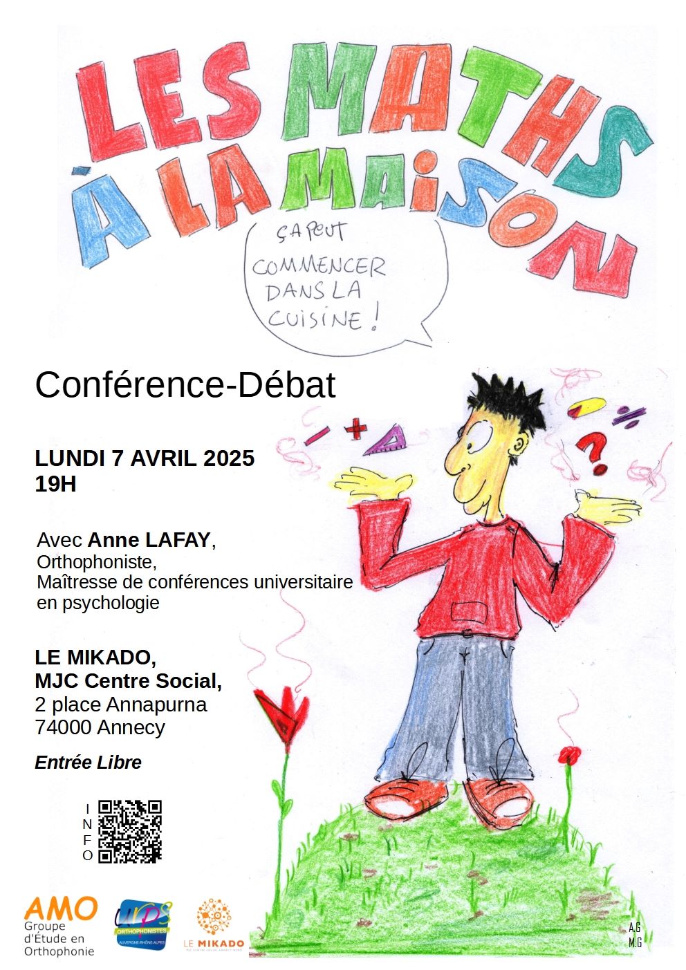 Les maths à la maison 2025 04 07 affiche A4