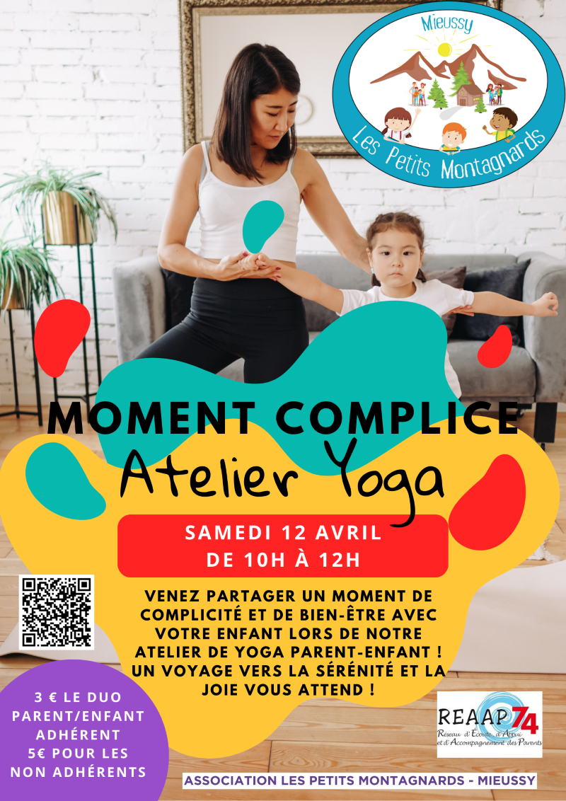 Les petits montagnards Moment complice Yoga avril 2025