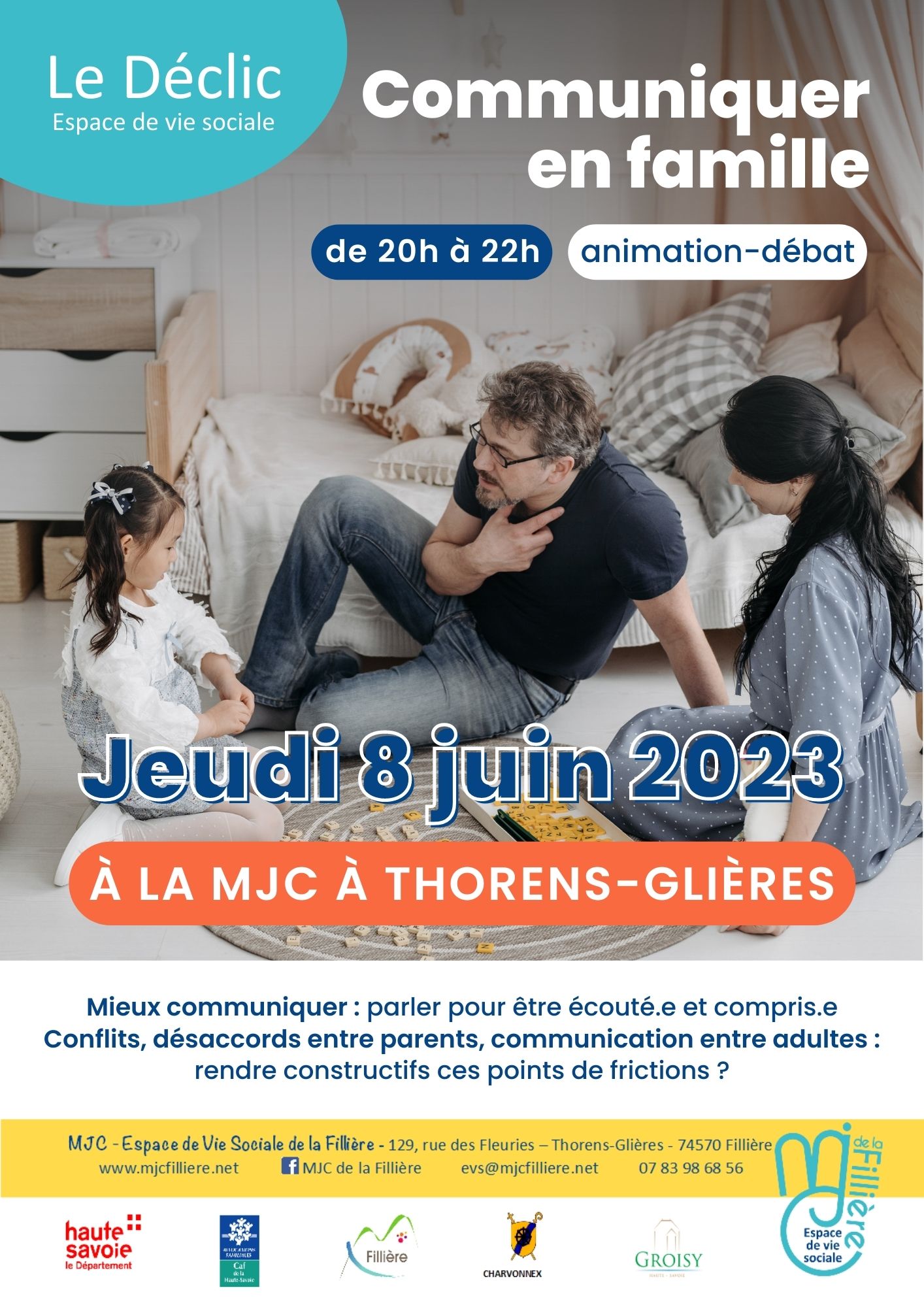 conference communiquer famille declic 2023