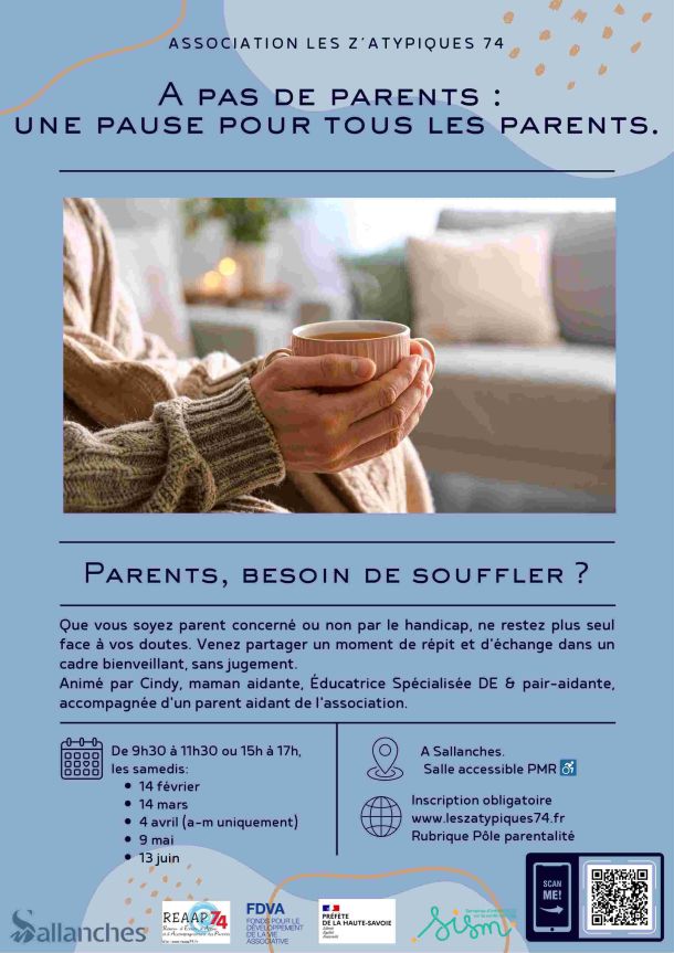 visuel a pas de parents mains café pause