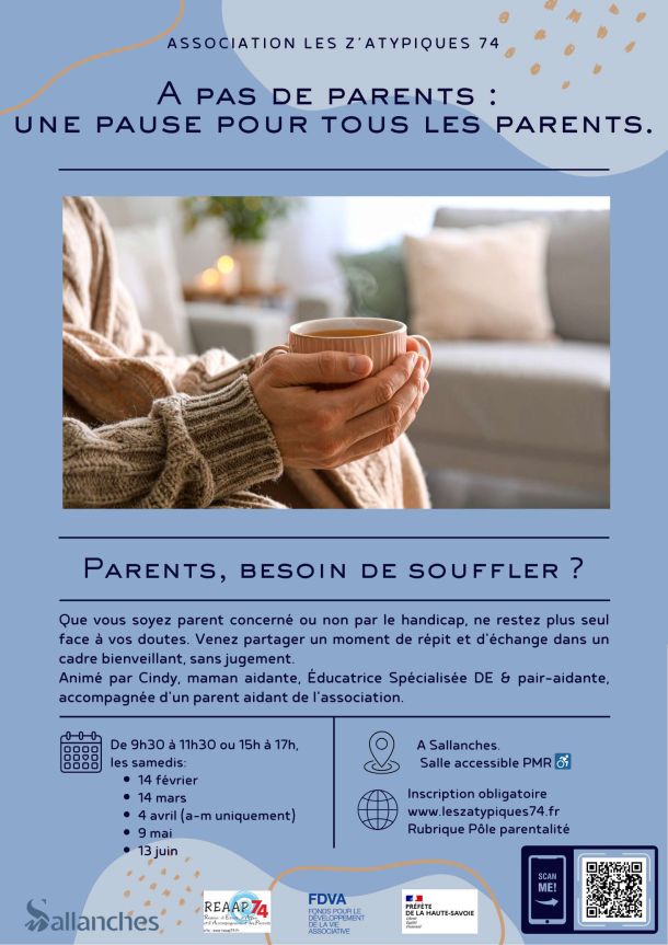 visuel a pas de parents mains café pause