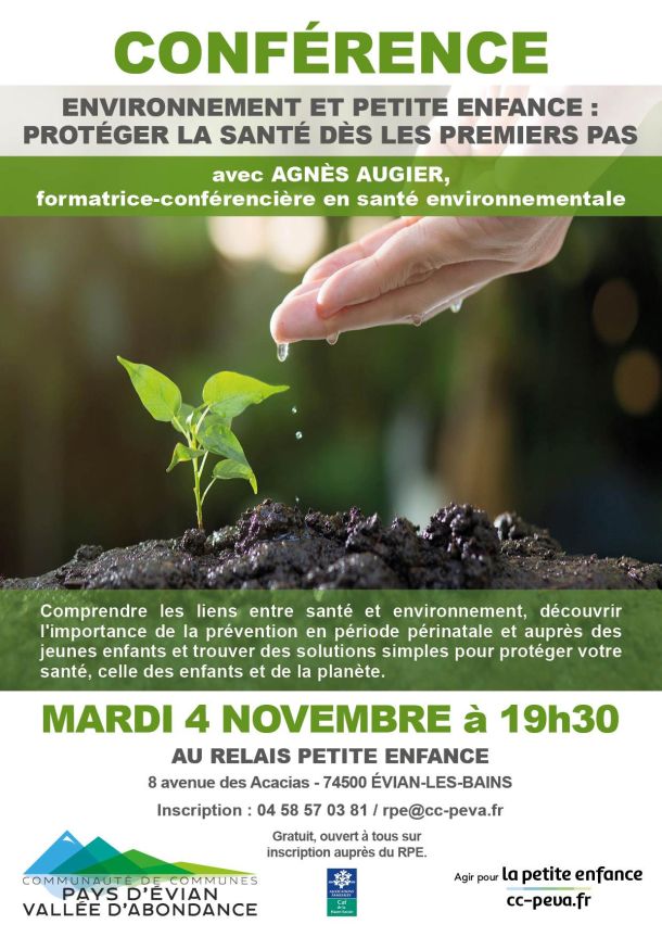 conférence santé environnement plante terre