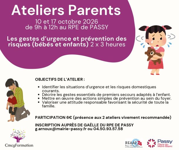 ateliers parents Passy étoiles