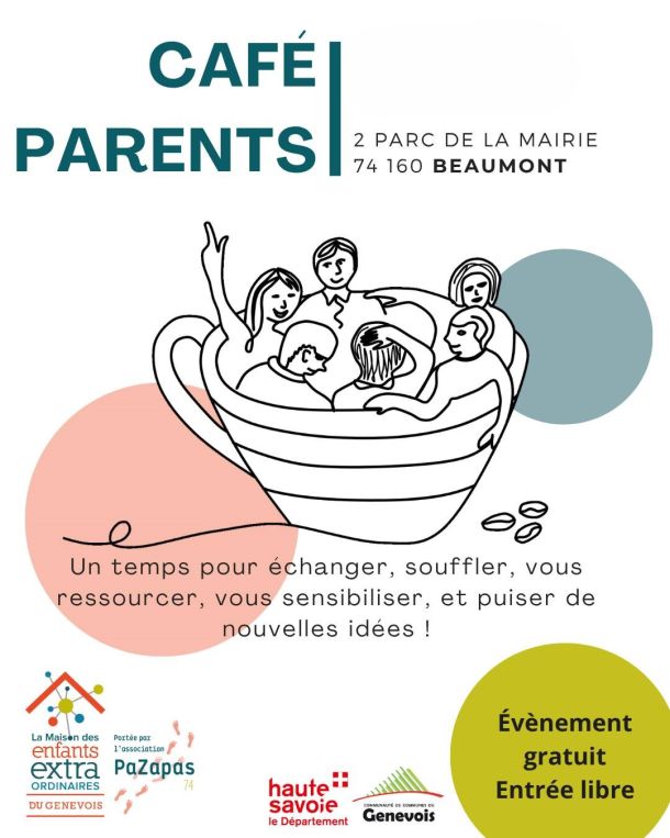 affiche café parents tasse parole