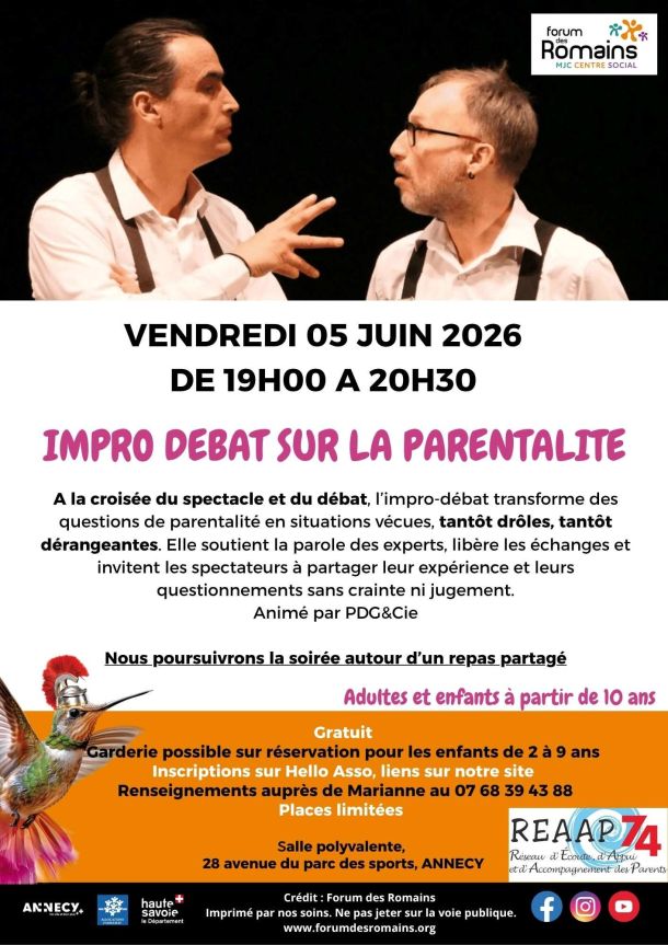 impro acteurs parentalité