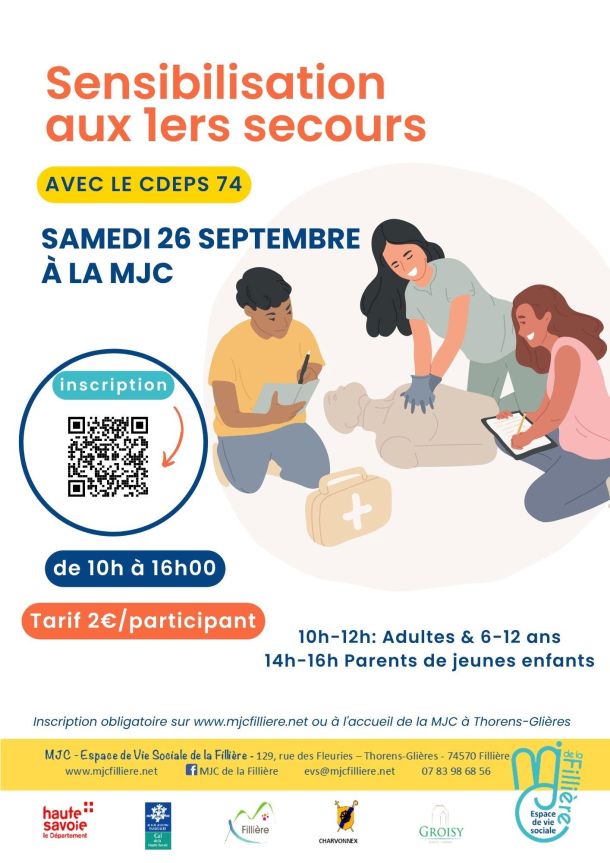 1ers secours massage cardiaque