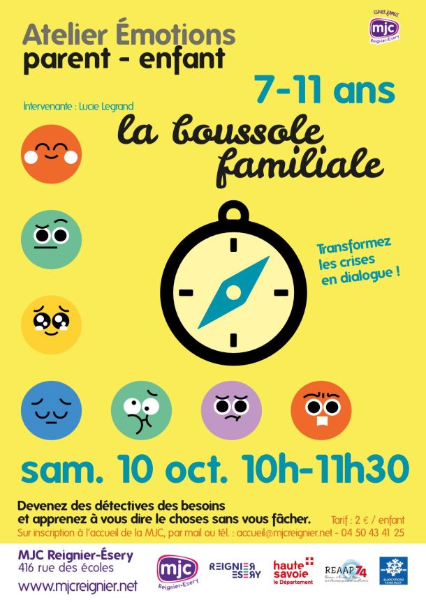 boussole emoticones emotions