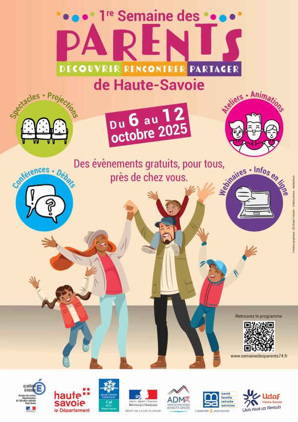logo 1re semaine des parents haute savoie