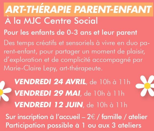 visuel printemps de la petite enfance art thérapie
