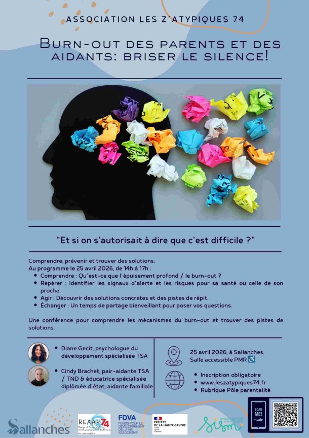 affiche burn out tabou post it boules cerveau